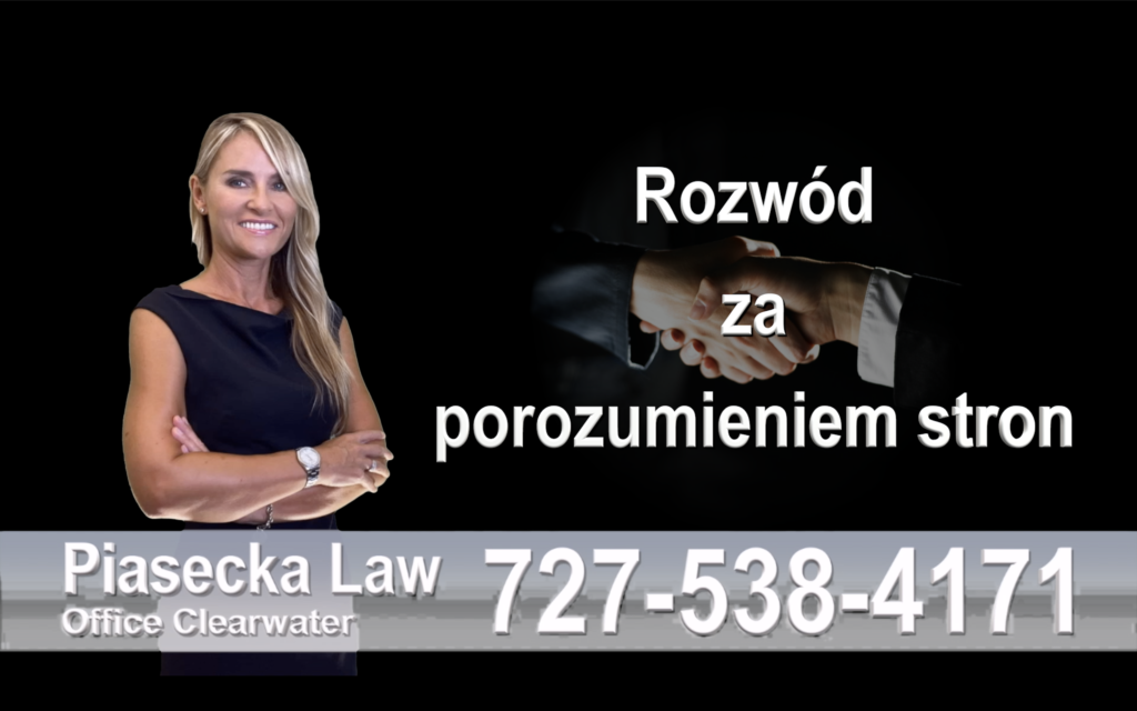 Polski Prawnik New Port Richey Divorce, rozwód, Florida, Floryda, Agnieszka Piasecka, Aga Piasecka